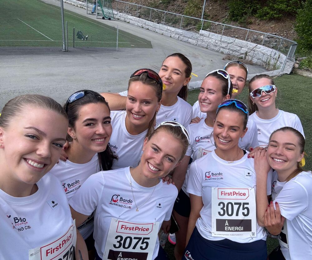 Bardo Running Club-løpere før start
